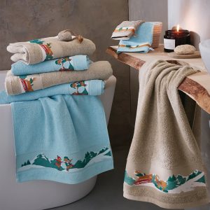 Animaux à la montagne - Linge de bain