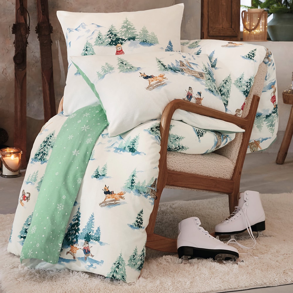 Animaux à la montagne - Linge de lit – Image 3