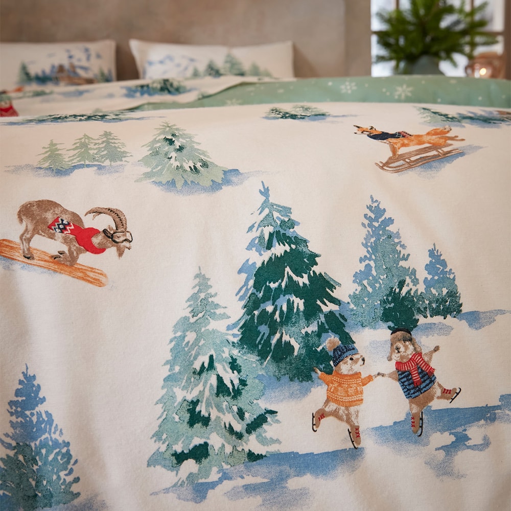 Animaux à la montagne - Linge de lit – Image 4