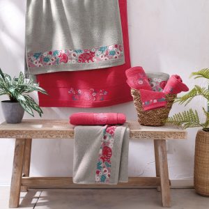 Au milieu des fleurs - Linge de bain