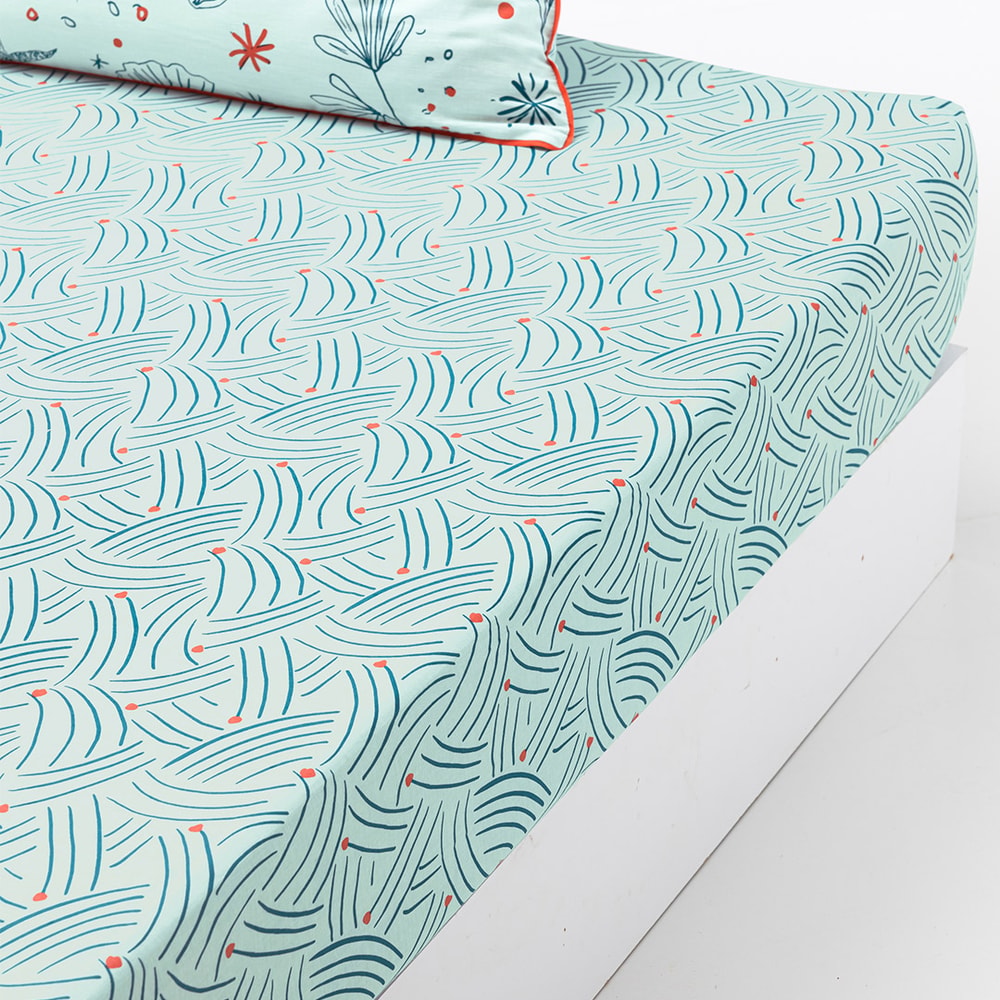 Ballet des mers - Drap-housse