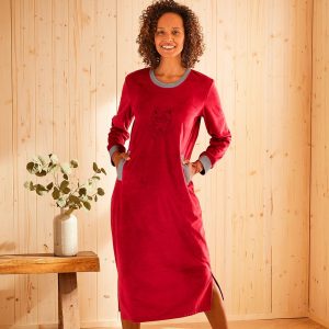 Câlins en forêt - Chemise de nuit longue