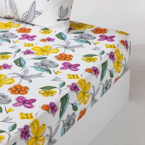 Carnet de fleurs - Drap-housse