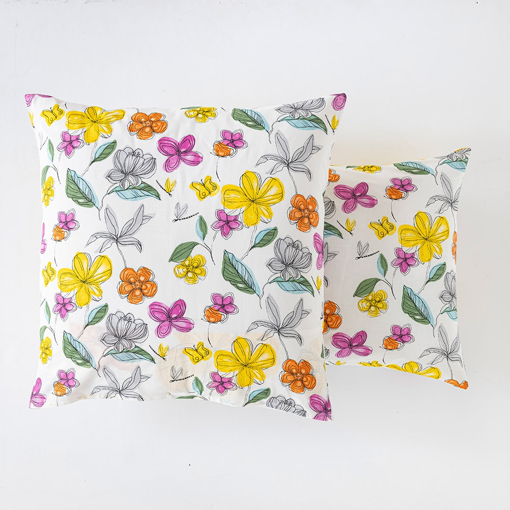 Carnet de fleurs - Taie d'oreiller – Image 2