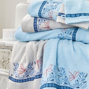 Cascades florales - Linge de bain