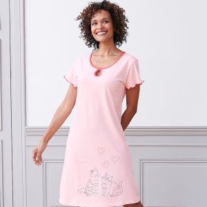 Chats amoureux - Chemise de nuit
