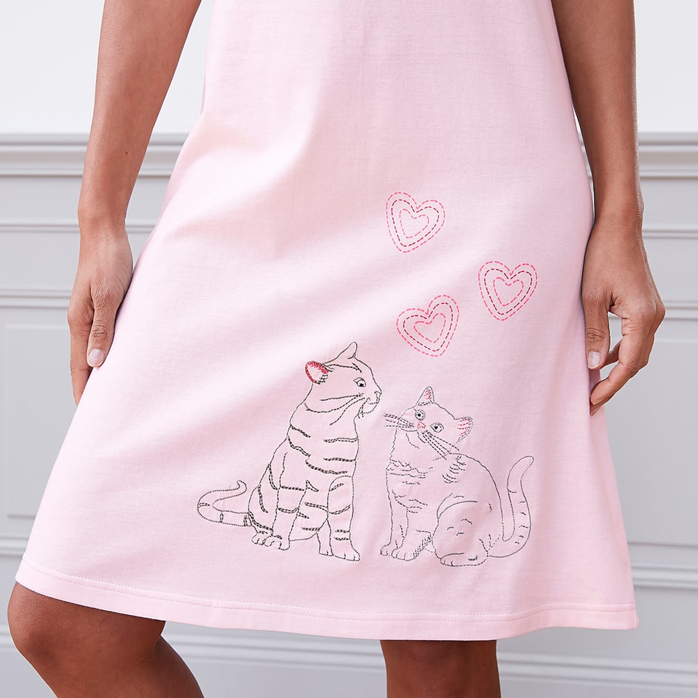 Chats amoureux - Chemise de nuit - Image 3