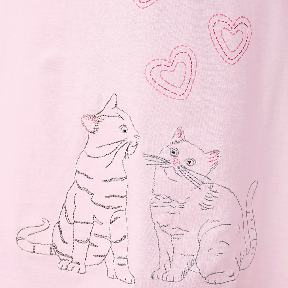 Chats amoureux - Chemise de nuit - Image 4