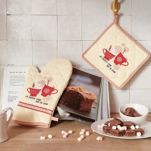 Chocolat chaud - Gant et manique