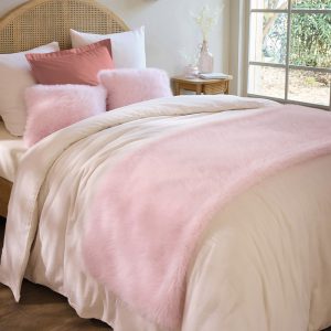 Cocon blush - Chemin de lit