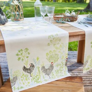 Cocottes en herbe - Chemin de table