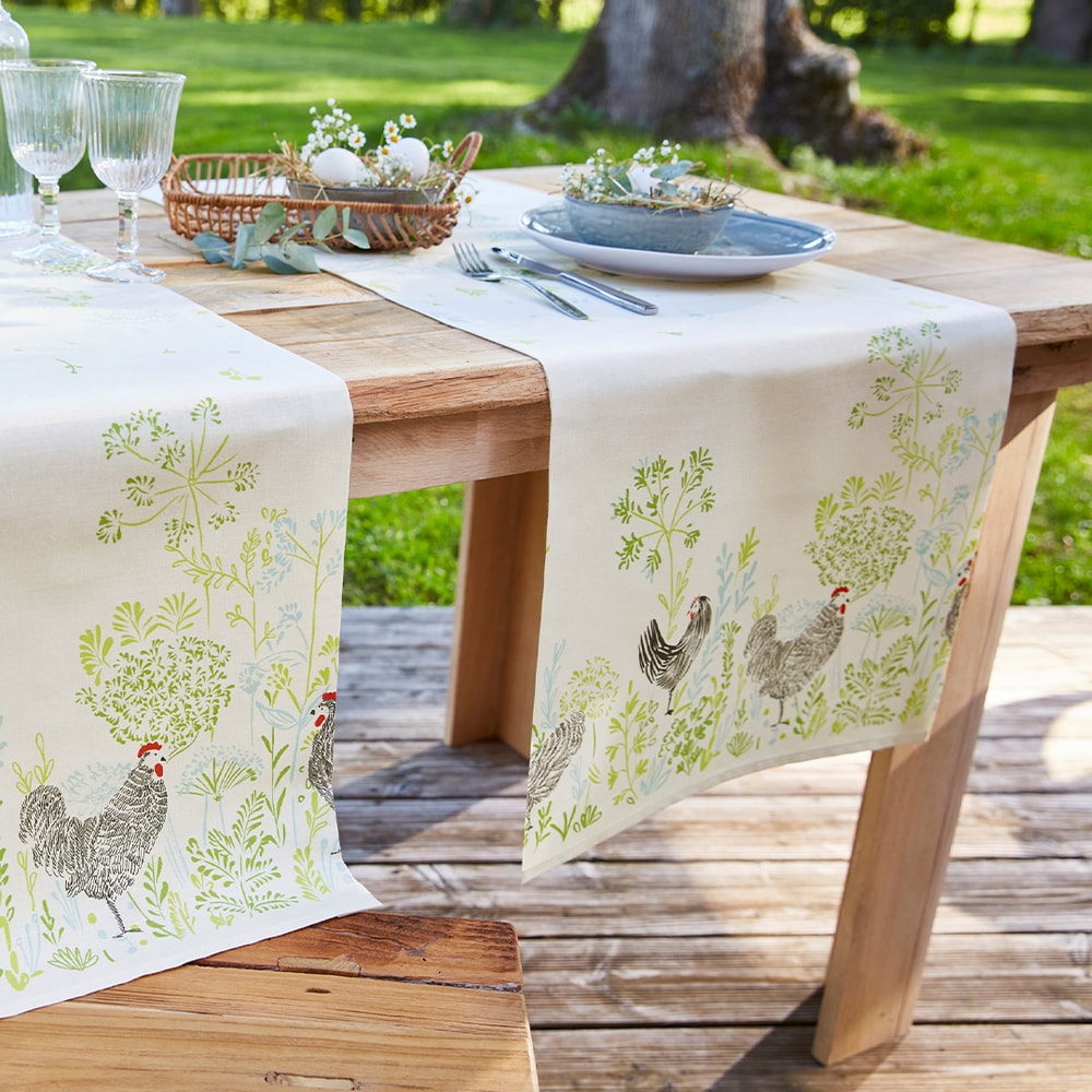 Cocottes en herbe - Chemin de table – Image 2