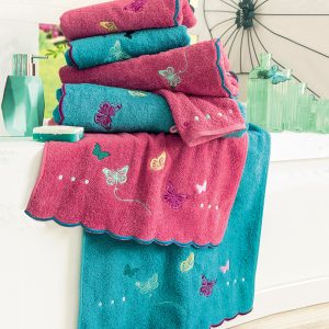 Confettis et papillons - Linge de bain