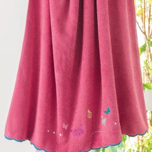 Confettis et papillons - Maxi drap de bain