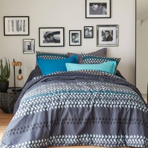 Couleurs macadam - Linge de lit 52 fils/cm²