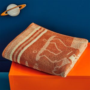 Destination lune - Drap de bain