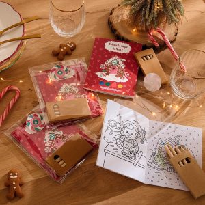 Douceurs de Noël - 4 kits de coloriage à offrir