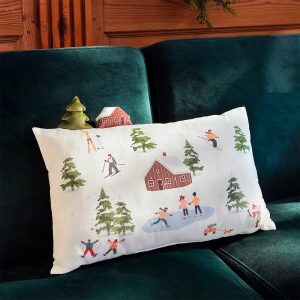 Étoile des neiges - Coussin