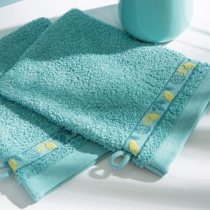 Feuille à feuille - 2 gants de toilette