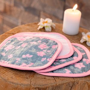 Fleurs de cerisier - 4 lingettes démaquillantes