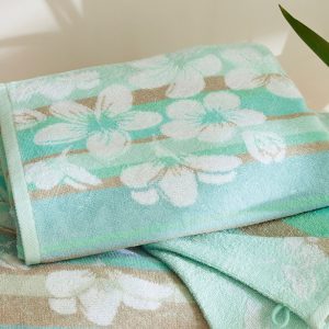 Fleurs de sérénité - Drap de bain