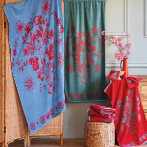 Folk en fleurs - Linge de bain