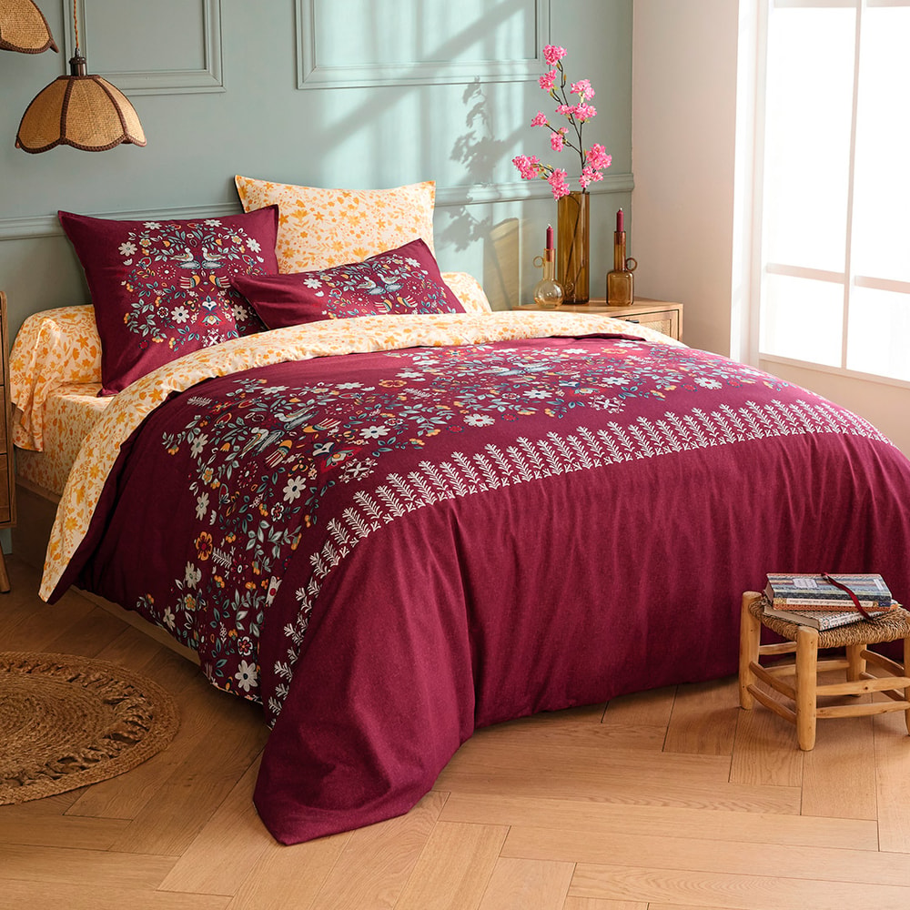 Folk en fleurs - Linge de lit – Image 2