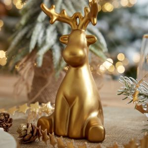 La forêt en fête - Figurine renne