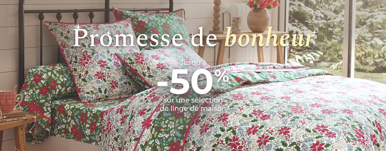 Promesse de bonheur - jusqu'à -50%