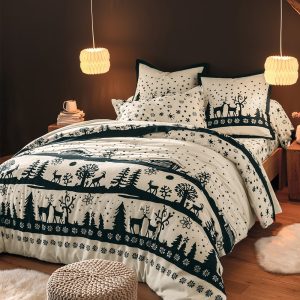 Hiver folk - Linge de lit