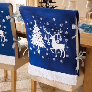 Instants festifs - 4 housses de chaise