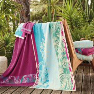 Jardin tropical - Linge de bain