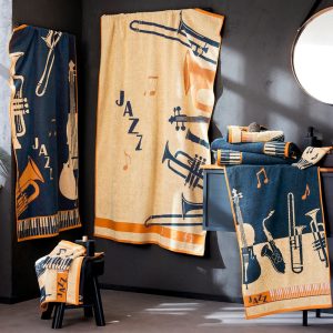 Jazz & vibrations - Linge de bain