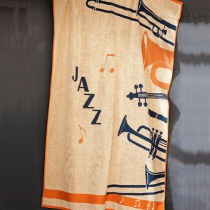 Jazz & vibrations - Maxi drap de bain