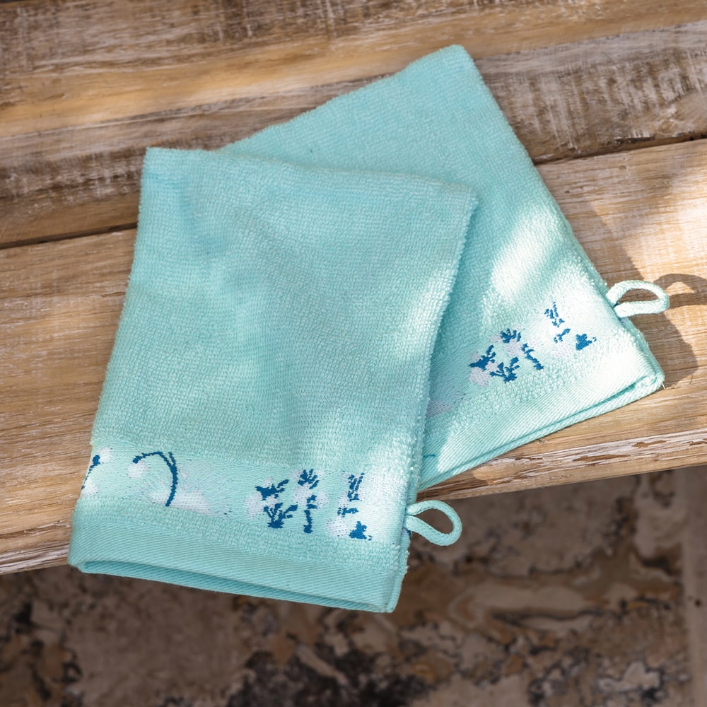 Juste avant l'aurore - 2 gants de toilette – Image 2