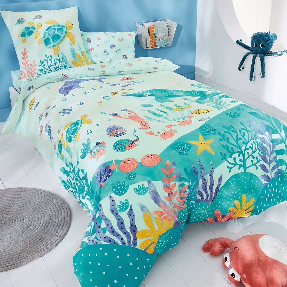 L'océan en fête - Linge de lit enfant