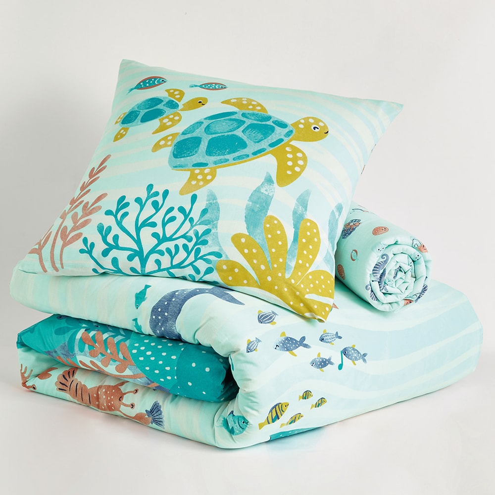 L'océan en fête - Linge de lit enfant – Image 2