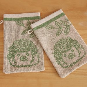 La famille d'Henry - 2 gants de toilette