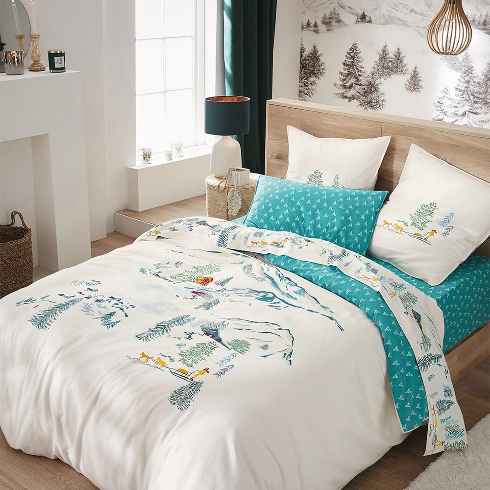 Le chalet des combettes - Linge de lit – Image 2