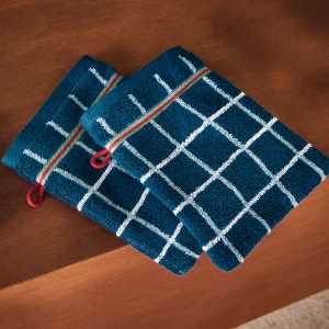 Le Clan des Highlands - 2 gants de toilette