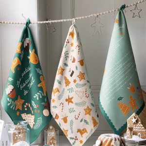 Les petits biscuits de Noël - 3 torchons