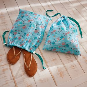 Les trésors de Bora-Bora - 2 pochons à chaussures