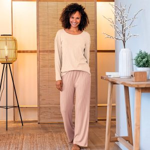 Mes essentiels - Pantalon vieux rose