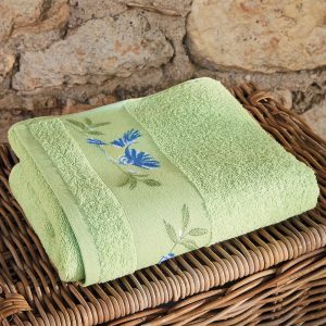 Mésanges et pommiers - Drap de bain