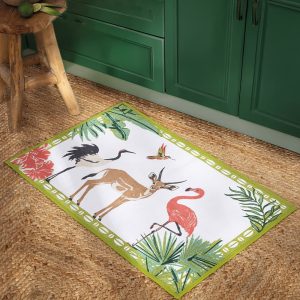 Pause tropicale - Tapis de cuisine