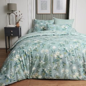 Perce-neige et muscaris - Linge de lit
