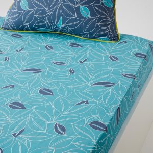 Planète indigo - Drap-housse