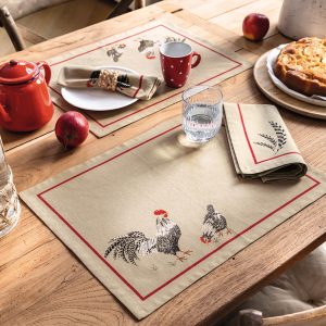 Poulettes en goguette - 2 sets de table