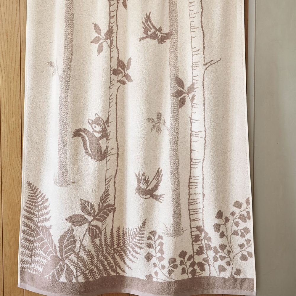 Rencontre en forêt - Maxi drap de bain – Image 2