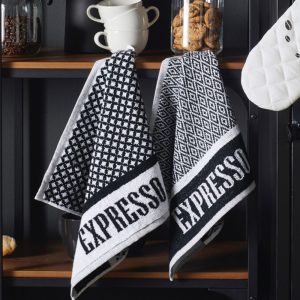 Saveur moka - 2 essuie-mains
